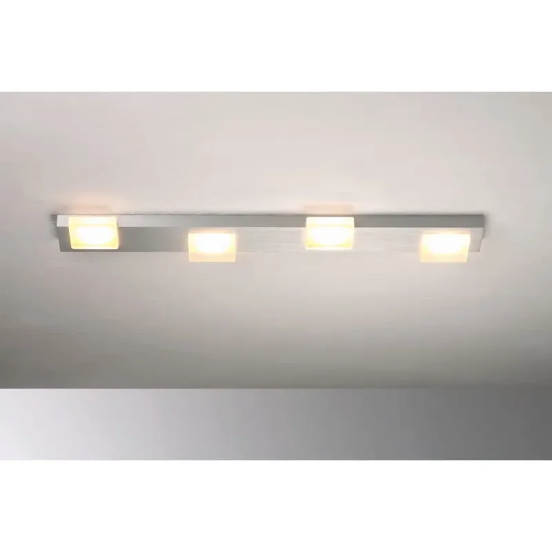 Bopp Lamina Plafondlamp LED Aluminium, 4-lichts In De Mode