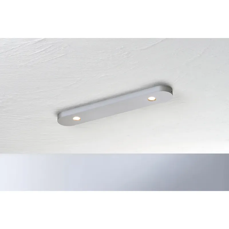 Aanbieding Bopp-Leuchten CLOSE Plafondlamp LED Zilver, 2-lichts