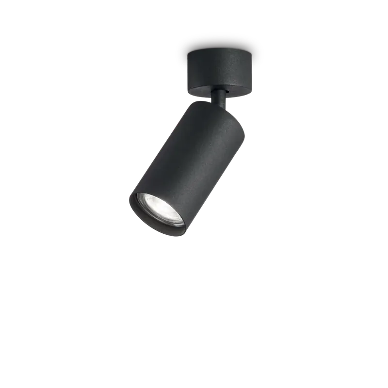Ideallux DYNAMITE Plafondlamp Zwart, 1-licht Snelle Levering