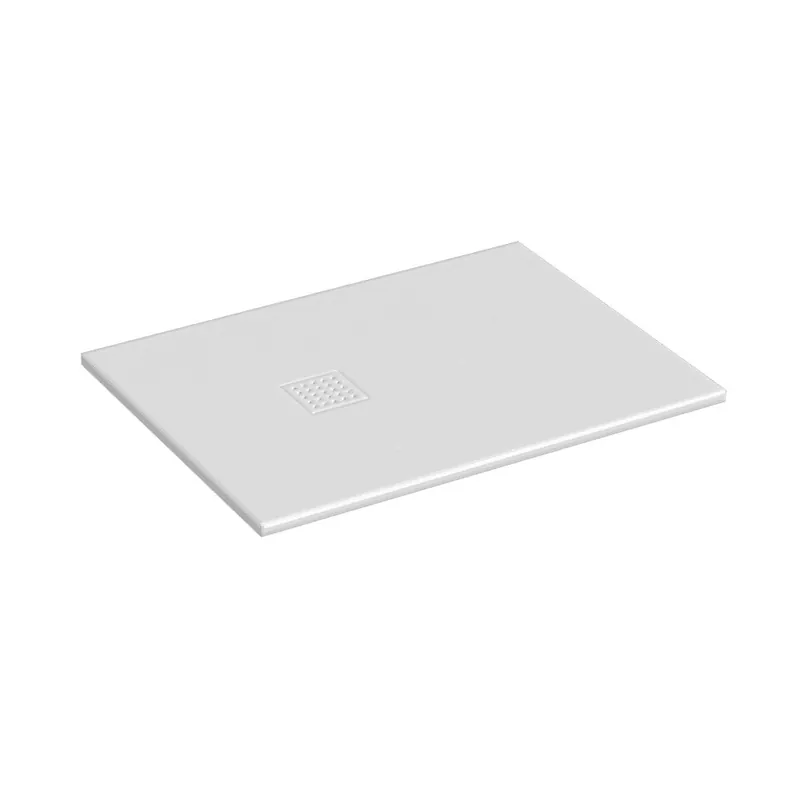 Blinq Couleur douchevloer 120x80cm ComfortStone antislip - mat wit Nieuw Model