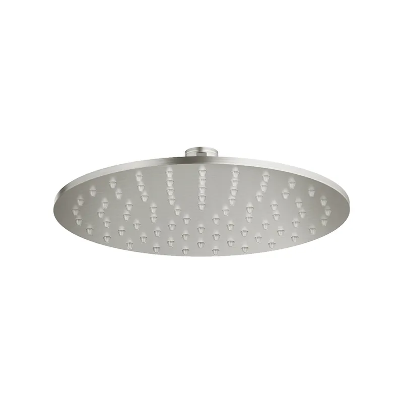 Budget Hotbath Archie AR198 hoofddouche 20cm 8mm dik RVS 316 - Geborsteld Gunmetal PVD