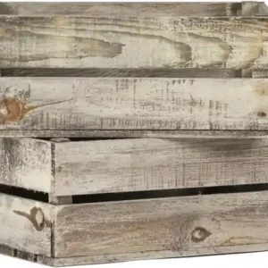 Gereduceerde Prijs Perenkrat old look middel