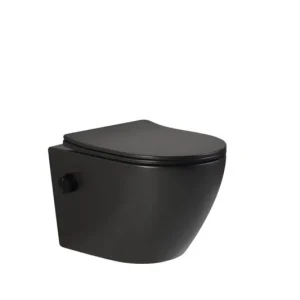 Groothandel DTG Livorno douche wc met softclose zitting zwart mat