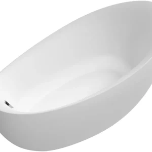 Villeroy & Boch Aveo New Generation vrijstaand ligbad 190x95cm wit mat Multiplex Trio Bestseller