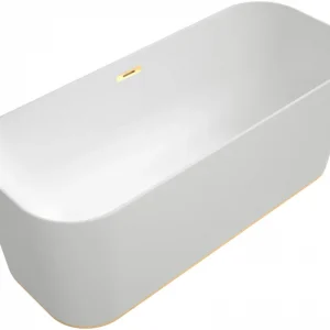 Bulkbestelling Villeroy & Boch FInion vrijstaand ligbad 170x70cm wit mat met design ring en verlichting