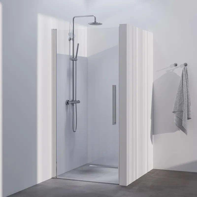 Aanbieding Brauer Season nisdeur met draaideur 60cm RVS