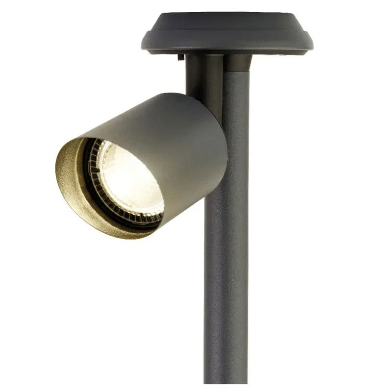 Professioneel Lumineo Prikspot - solar - antraciet - 25 cm - Prikspotjes