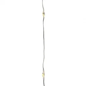 5 stuks - Micro led verlichting op batterij 95cm-20l zilver warm wit Betaalbaar