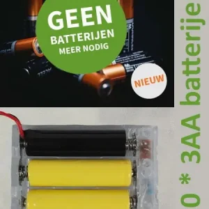 3 stuks - Transformator 4,5v 5m aanloopsnoer Led Indoor Laatste Kans