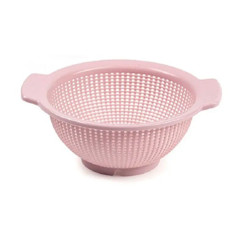 Meest Verkocht PlasticForte Vergiet - kunststof - zeep - D23 x H10 cm - roze - Vergieten