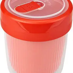 Gereduceerde Prijs Rotho thermo cup MEMORY rood - Thermomokje 0.5L