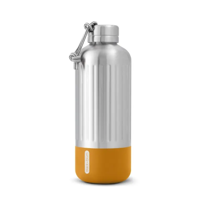 Black+Blum Explorer Geïsoleerde Fles Groot - 0.85Ltr - Oranje Actieprijs